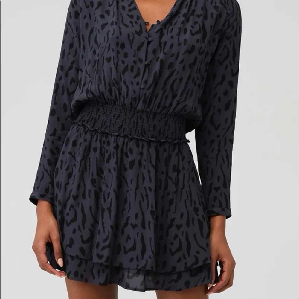 Rails Jasmine dress in Ash Cheetah. XS